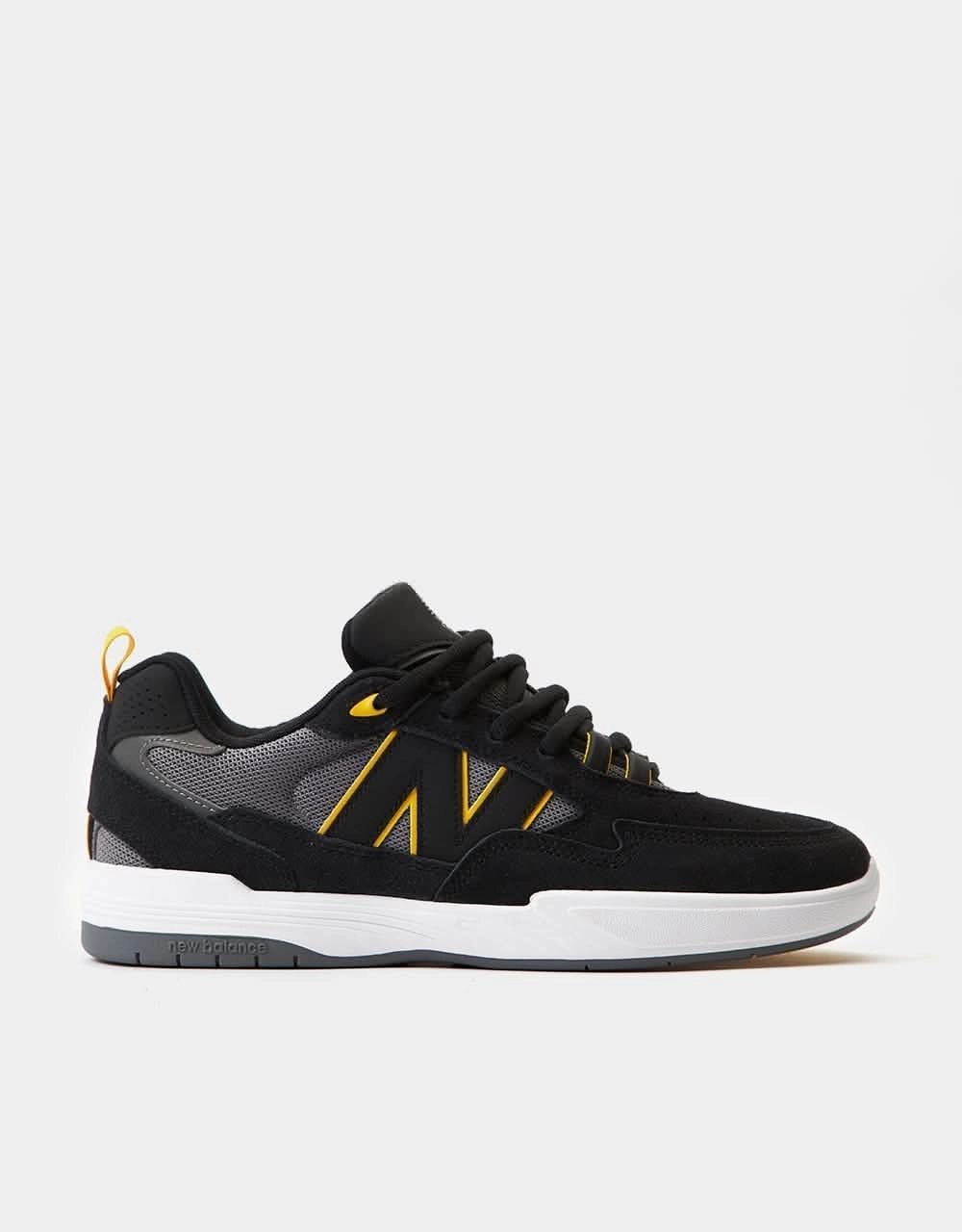 New Balance Numeric Tiago Lemos 808 Skate Shoes - Black/Yellow Pink 550 New Balance