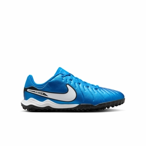 Nike Junior Tiempo Legend 10 Academy TF Turf Soccer Shoes - Blue/ Soar White Best Asics Running Shoes For Heavy Runners