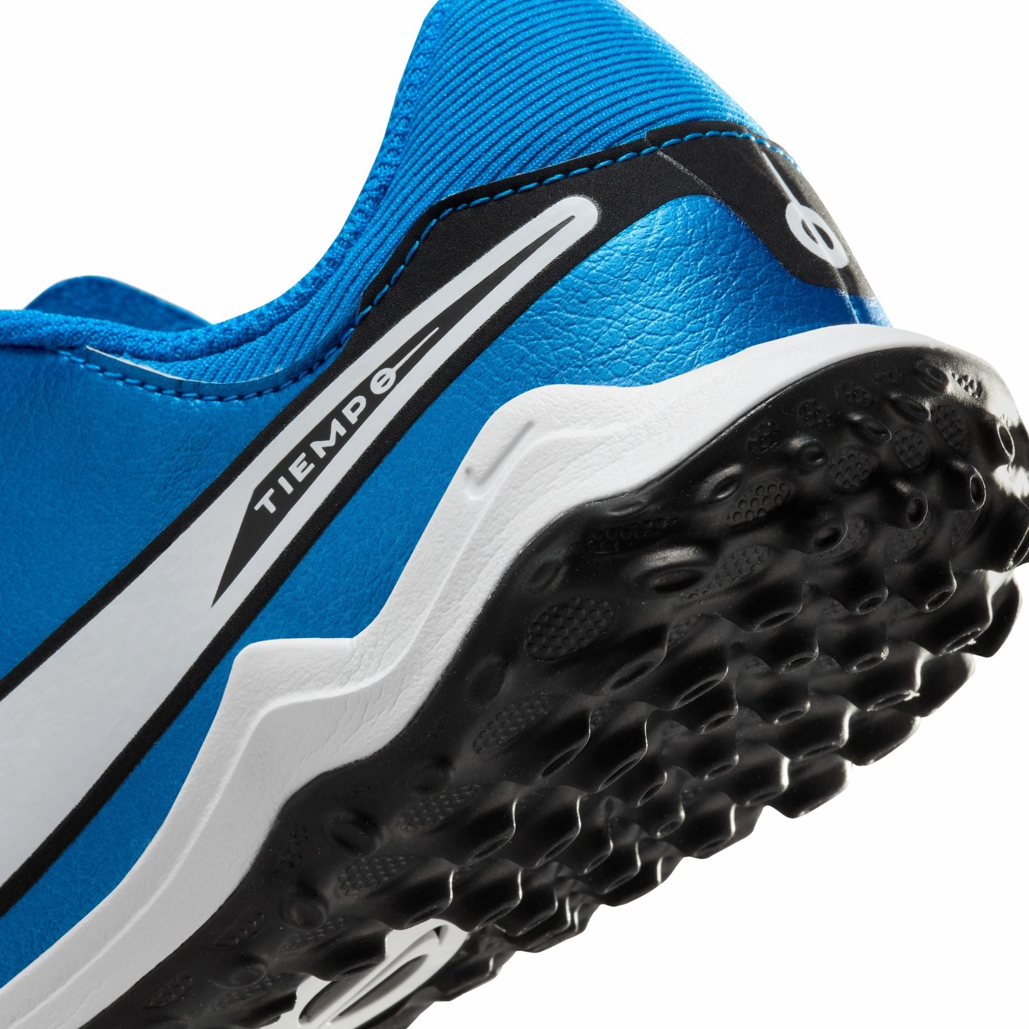 Carbon Asics Nike Junior Tiempo Legend 10 Academy TF Turf Soccer Shoes - Blue/ Soar White