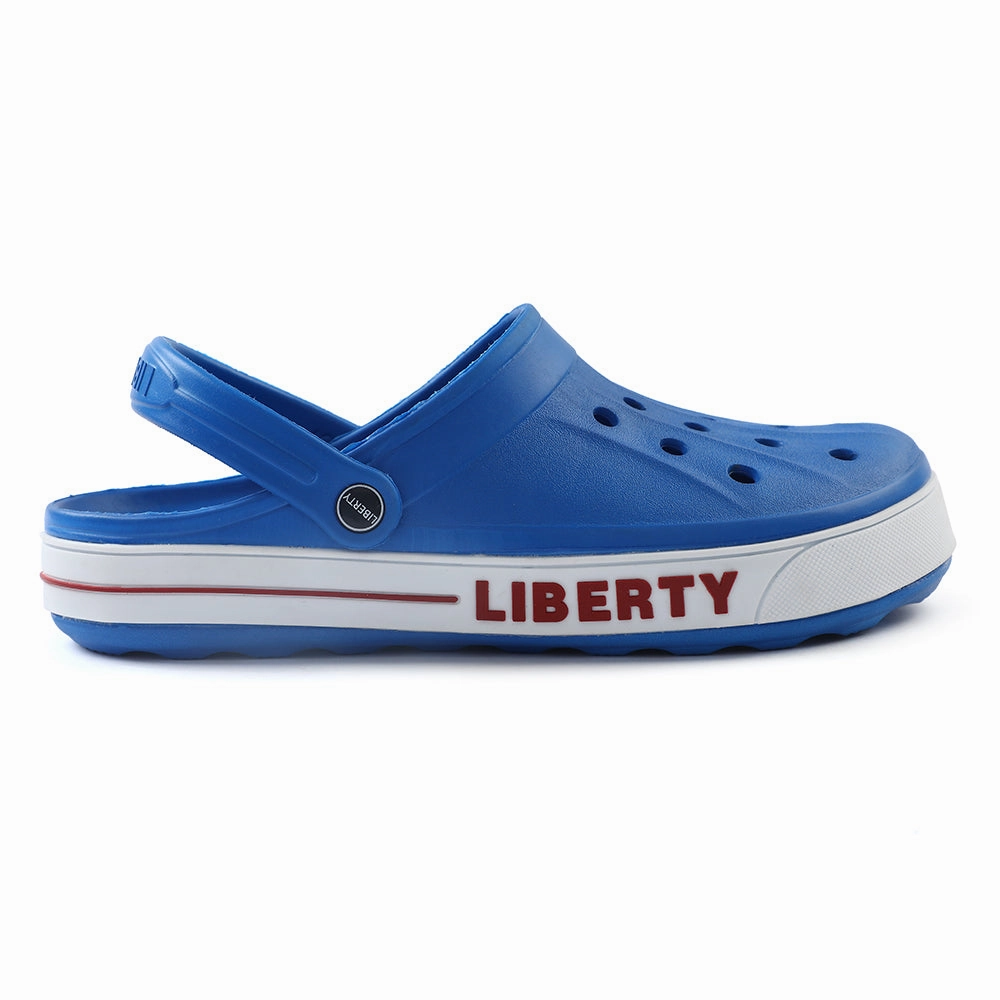 Platform Clogs Wholesale A-HA Blue Casual Slip-on Clogs For Men LITEWALK By Liberty