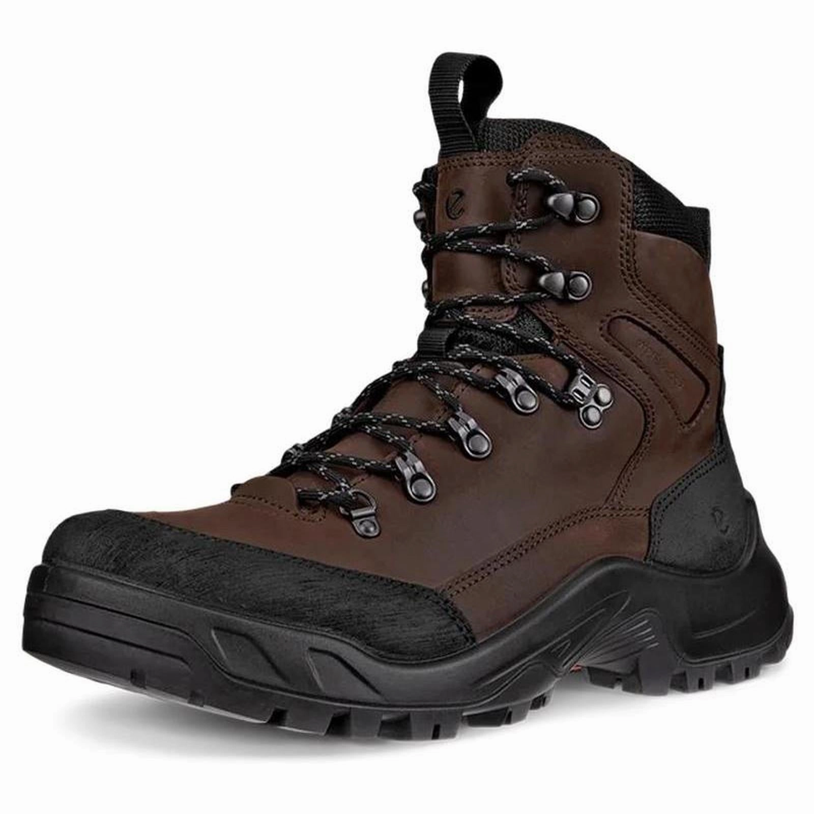 ECCO Mens Offroad Mid-Cut Waterproof Walking Boots Chanel Chain Boots