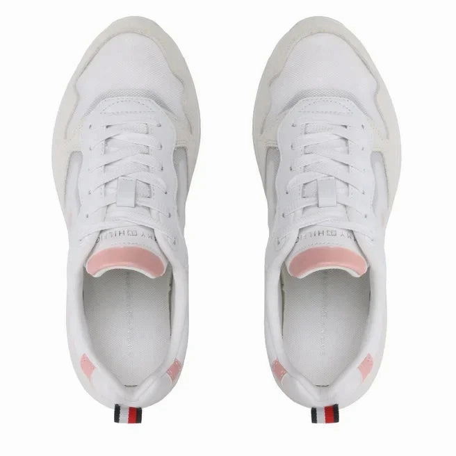 Cheaney Sneakers Tommy Hilfiger Sporty Th Runner Sneakers Women FW0FW06952-WHT