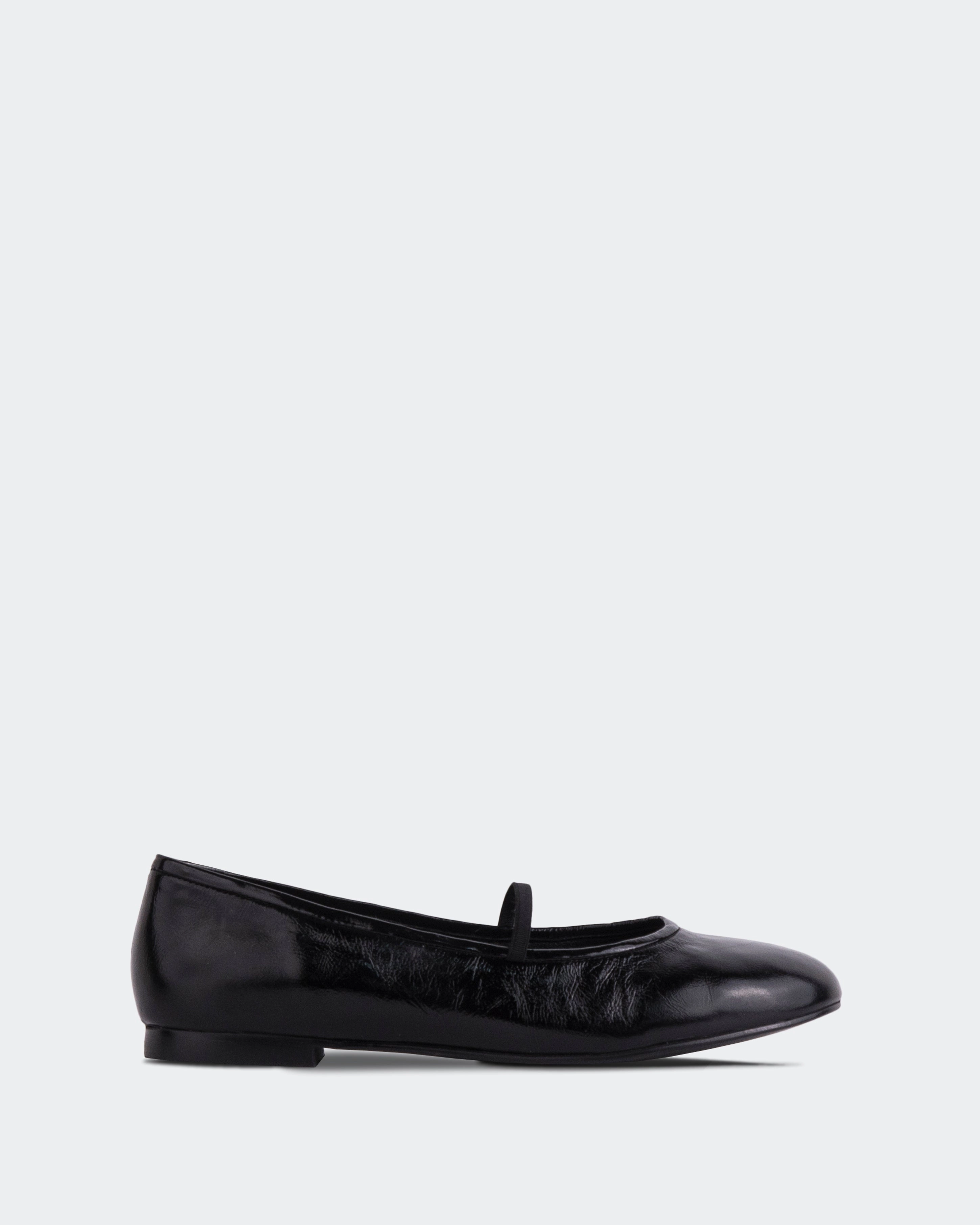 Darcey Black Naplack Best Shoes Flat Wide Feet