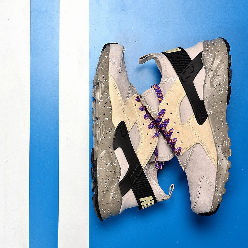 Asics Gel Tactic 12 Badminton Shoes Nike AIR Huarache Wallace Four Generations