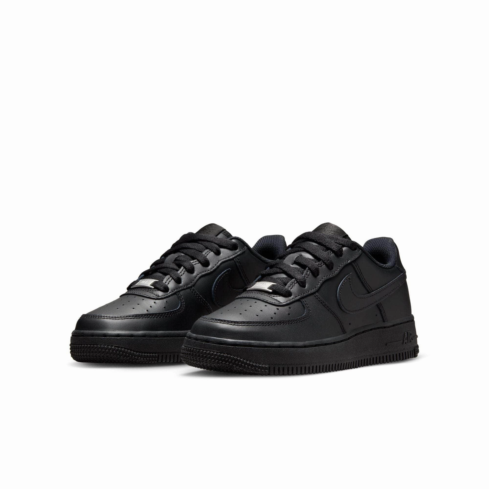 Asics Shoes Japan Nike Air Force 1 LE "Black" - Boy's Grade School