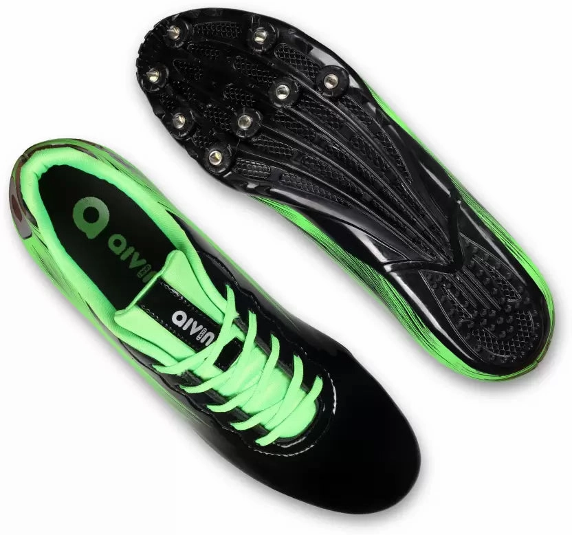 Race Running Spikes Running Shoes For Men (Green) 4dfwd Running Shoes Review