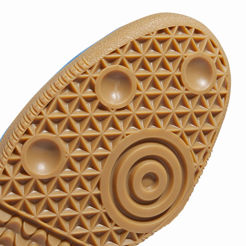 Champs Sports Adidas Shoes adidas SKATEBOARDING SAMBA ADV SHOES // BLUE BIRD/CLOUD WHITE/GOLD METALLIC