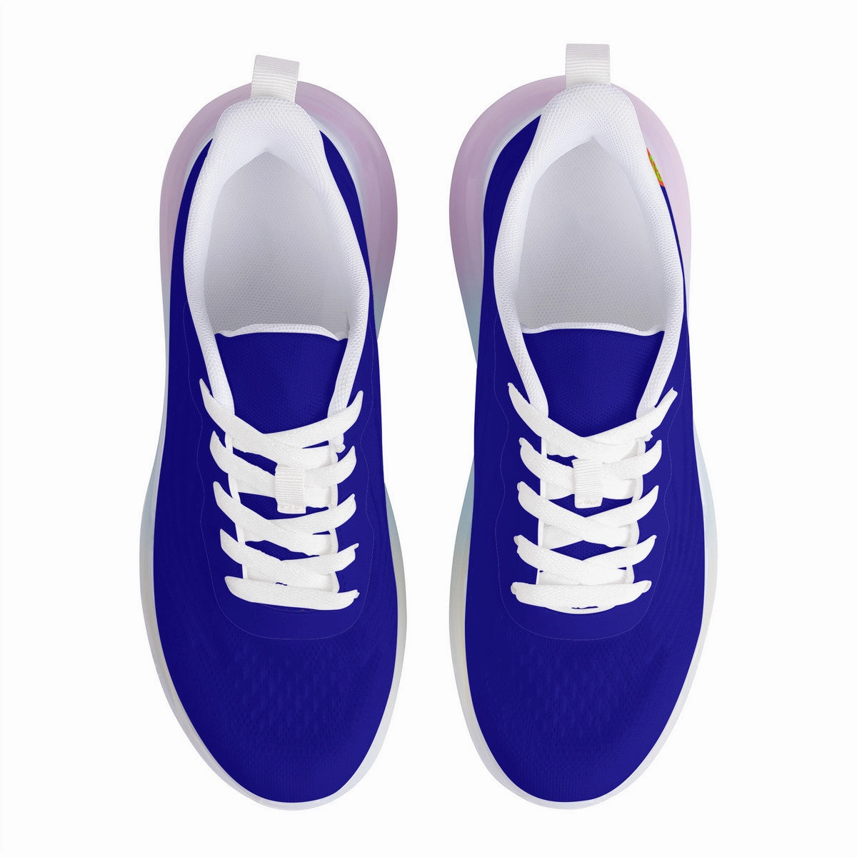 Snooty Fox Art Women's Rainbow Atmospheric Cushion Running Shoes - Deep Blue Tassia Friday Running Shoes Deals