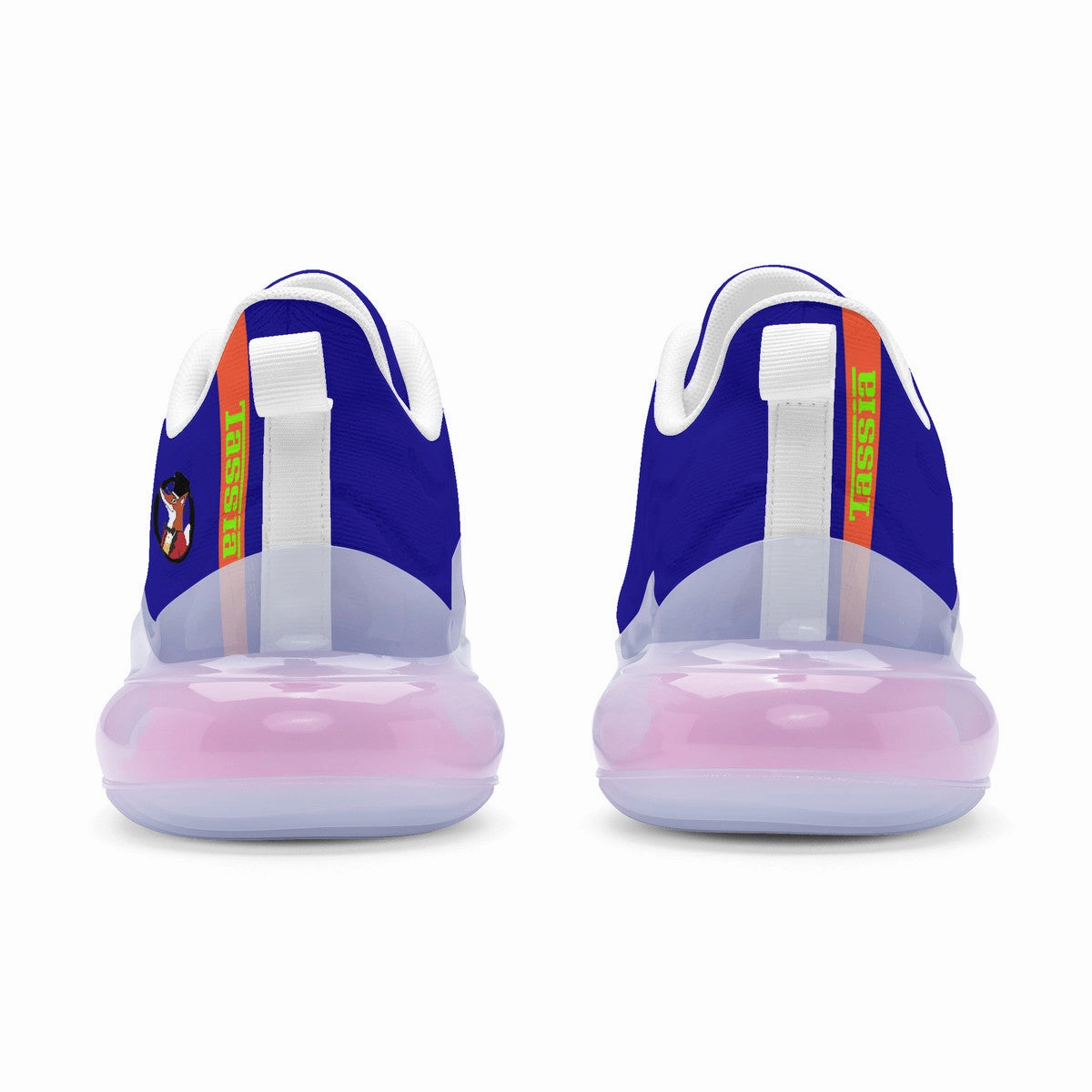 Snooty Fox Art Women's Rainbow Atmospheric Cushion Running Shoes - Deep Blue Tassia Best Running Shoes For Distance Runners