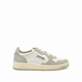 Flight Club Sneakers Medalist Low Bicolour Sneakers in White/Vapor