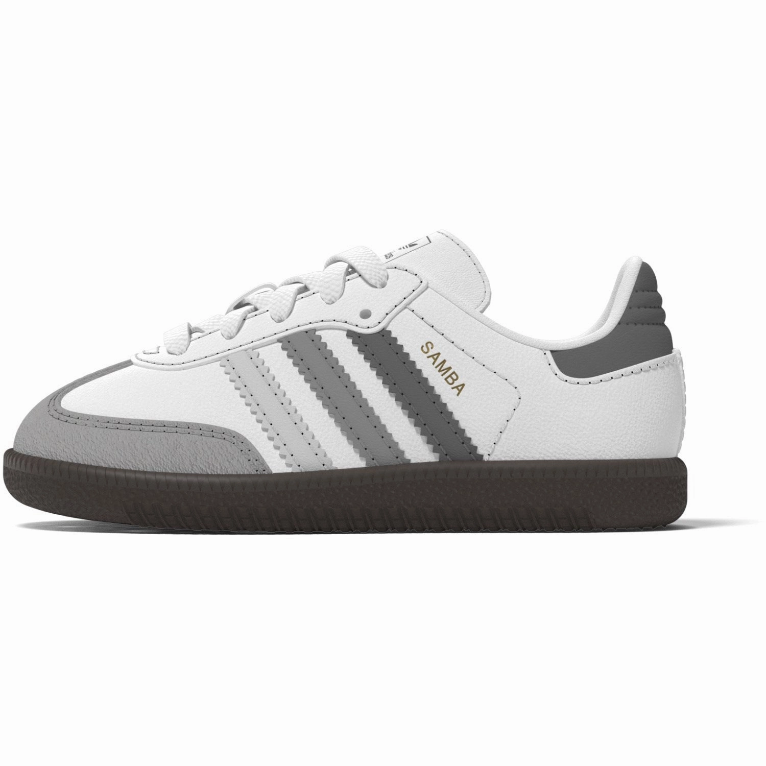 adidas Originals Ftwr White/Grey One/Grey Three Samba Og El I Sneakers Adidas Shoes Xplr
