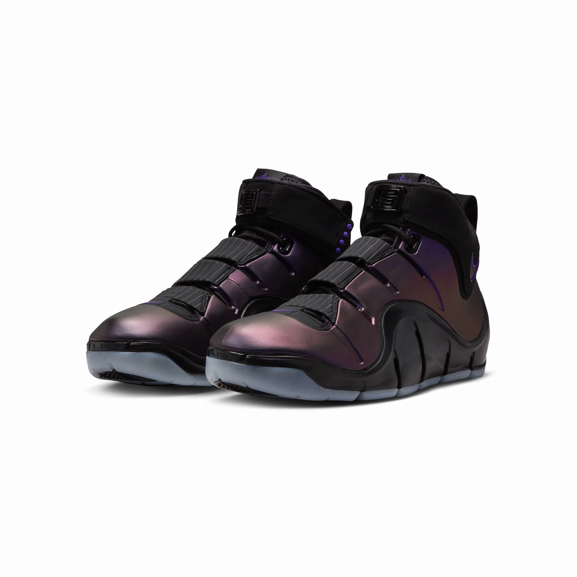Asic Lifestyle Shoes Nike Mens Zoom LeBron 4 "Eggplant" Shoes
