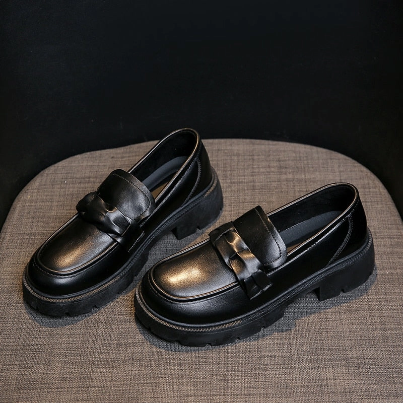 Comfortable 2023 NEW ARRIVAL EUR Soft Genuine Leather Mummy Shoes for Women Lady Flat Shoes Female Cause Shoes Beige  Black Good Shoe For Flat Feet