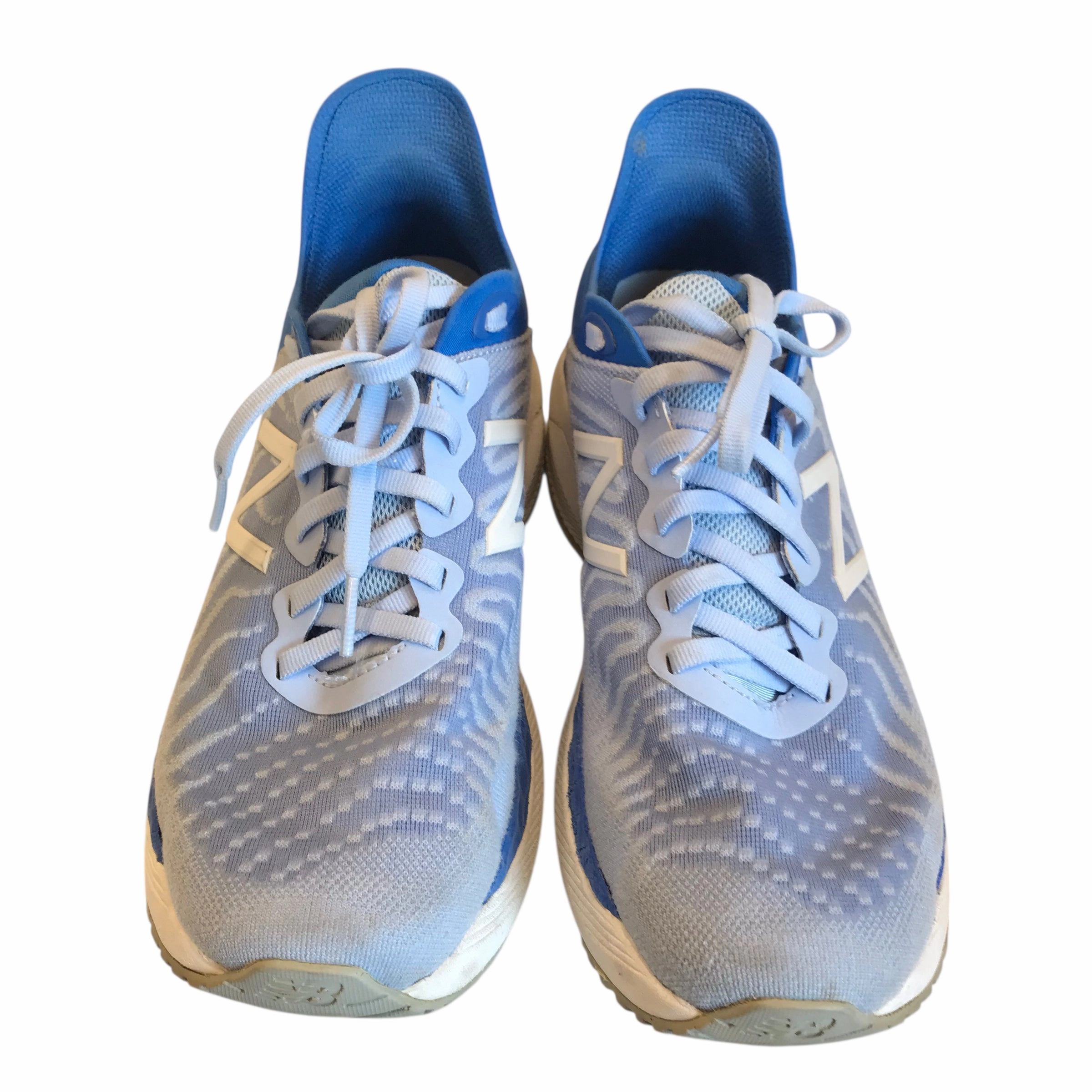 All Leather New Balance Shoes Athletic By New Balance In Blue, Size:8.5