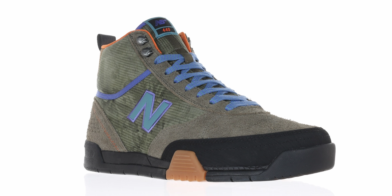 New Balance Numeric Men's 440 Trail Olive Blue Shoes New Balance On Sale Womens