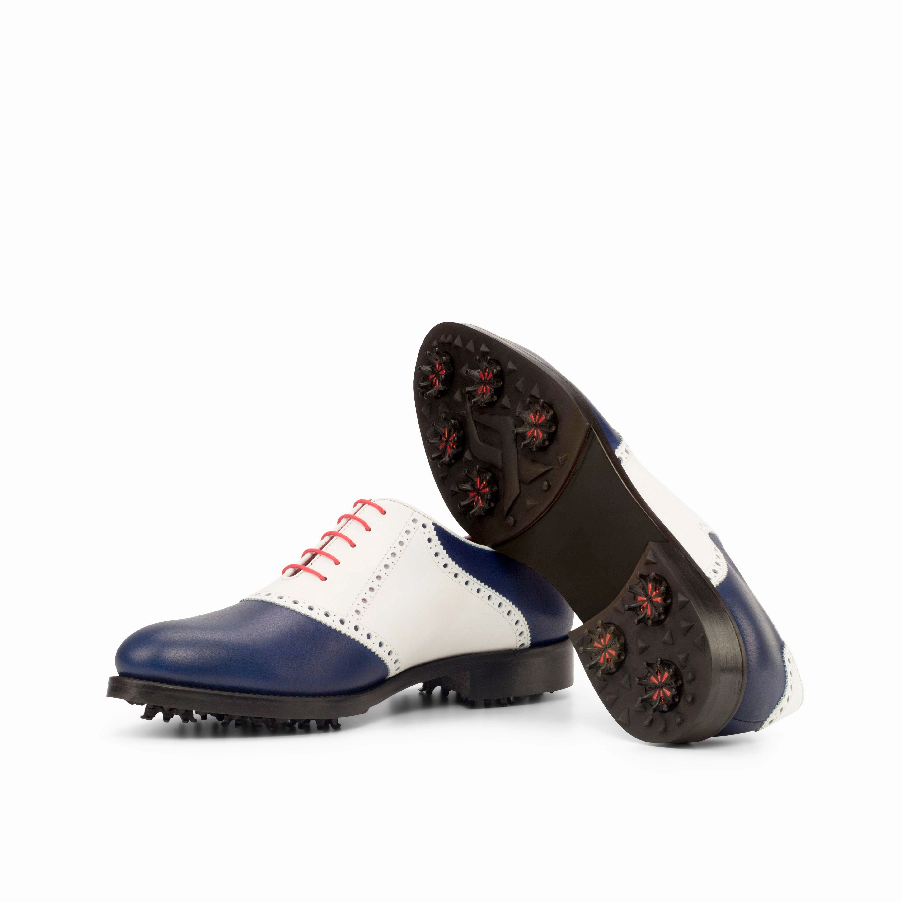 Customizable Saddle Golf Shoe Air Force One Golf Shoes