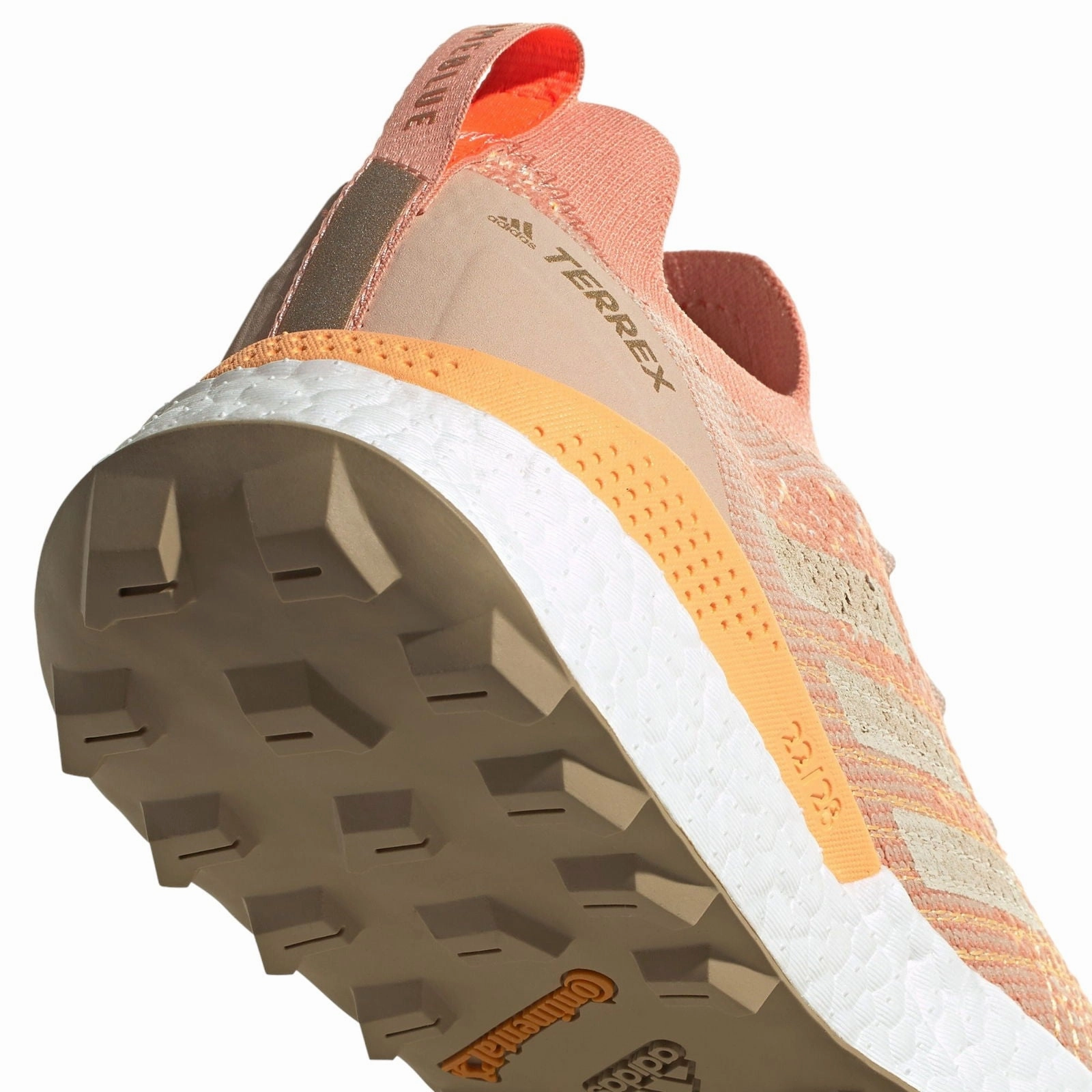 adidas Womens Terrex Two Ultra Primeblue Trail Running Shoes - Ambient Blush / White Adidas Nmd Boost Shoes