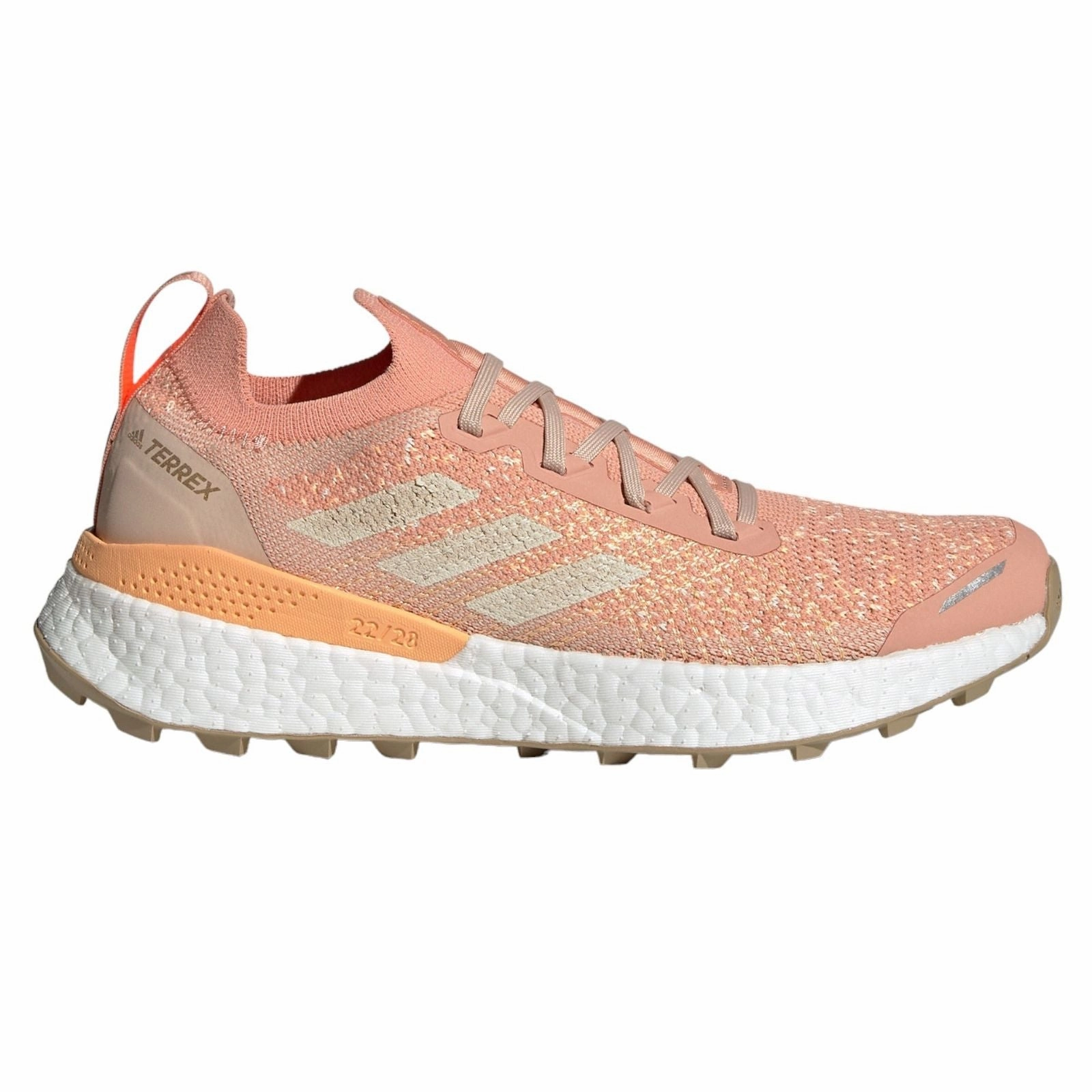 adidas Womens Terrex Two Ultra Primeblue Trail Running Shoes - Ambient Blush / White Adidas Throwstar Throwing Shoes