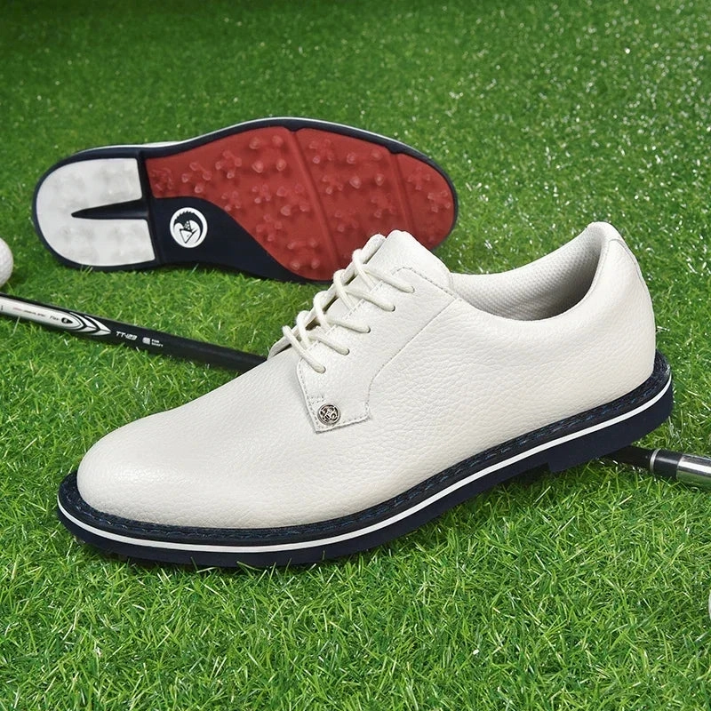 Gray Golf Shoes Men Golf Shoes Spikeless Golf Footwears Comfortable Walking Sneakers