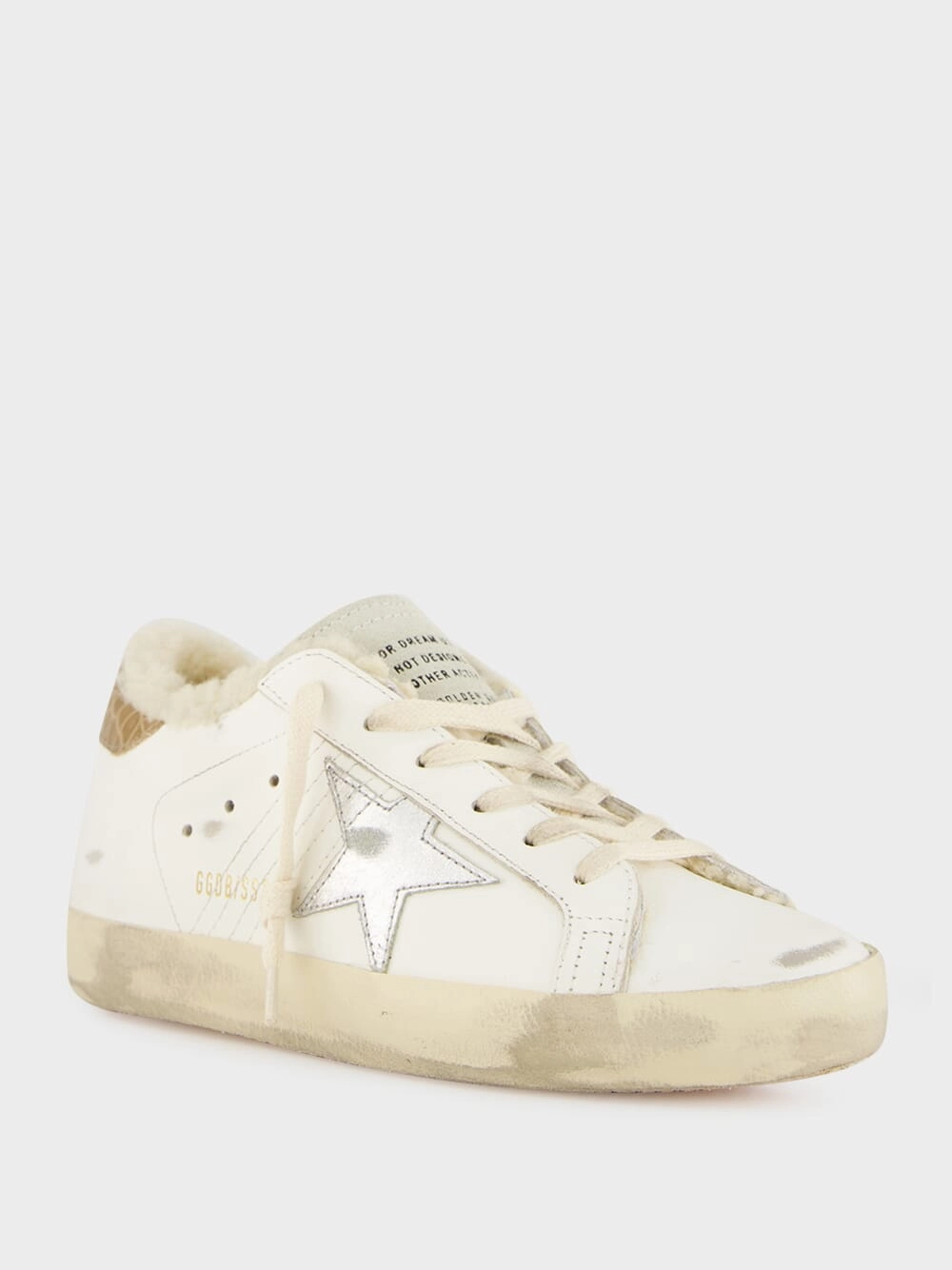 Sneakers Store In New York Super-Star Sneakers with Cocco Heel & Shearling