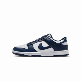 Nike Mens Dunk Low "Midnight Navy" Shoes Asics Basketball Shoe