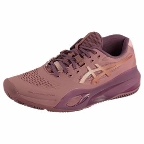 Asic Lifestyle Shoes Asics Women's Gel-Resolution X - Padel - Purple Oxide/Rose Gold