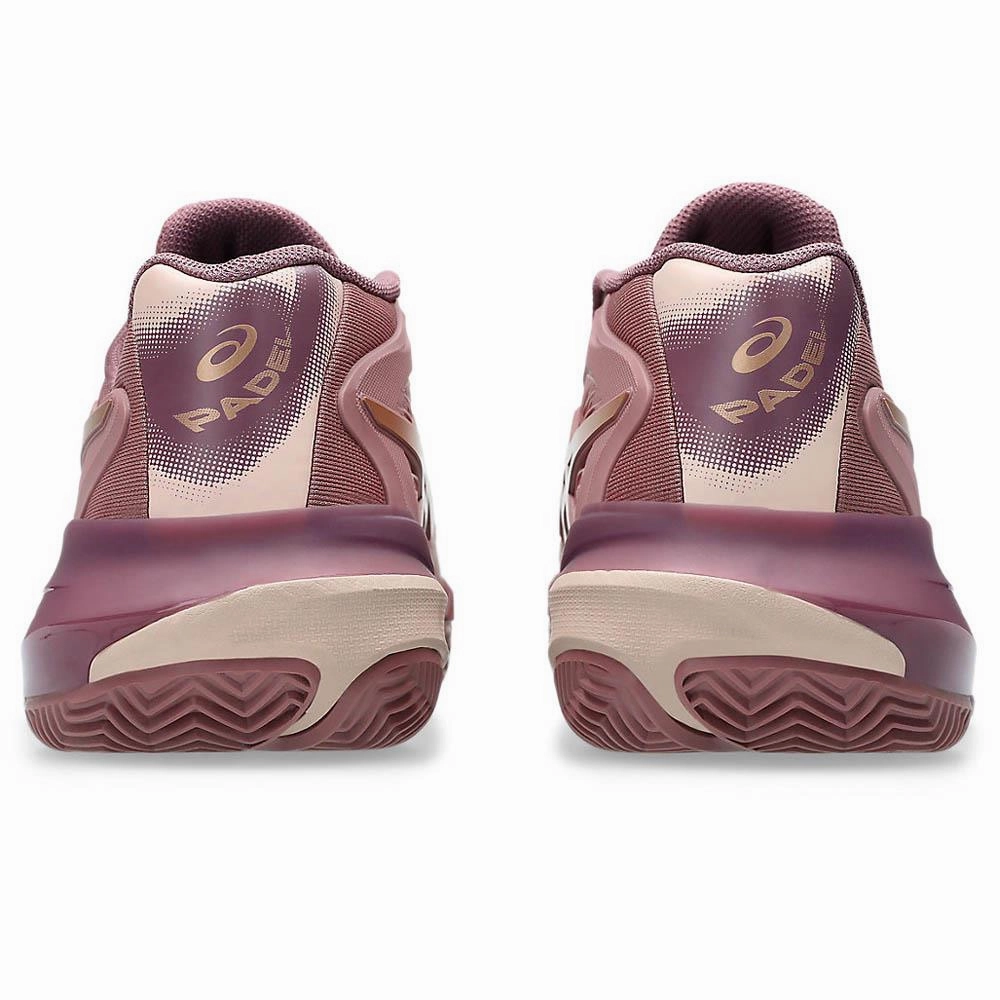 Asics Smart Shoes Asics Women's Gel-Resolution X - Padel - Purple Oxide/Rose Gold