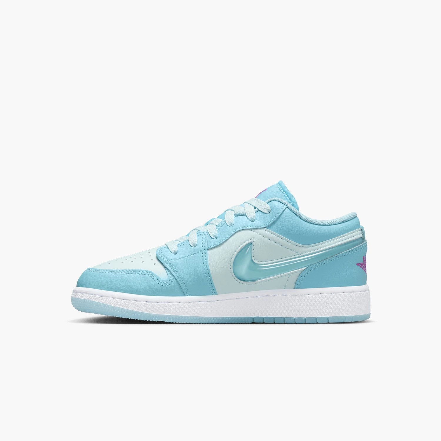 Asics Long Jump Shoes Kid's Air Jordan 1 Low SE "Aquarius Blue" Grade School