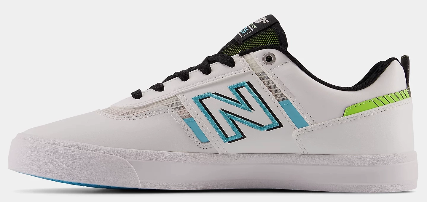 New Balance - Numeric Jamie Foy 306 Shoes | White Aqua Rose New Balance 9060