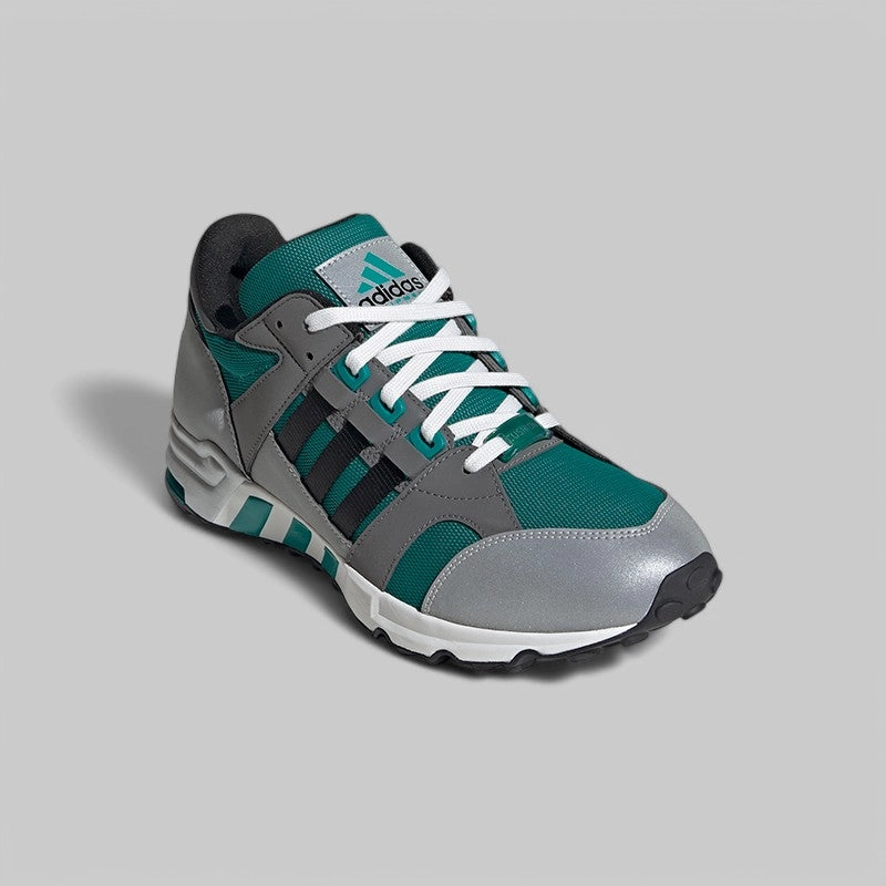 Equipment Cushion 93 - Equipment Green/Black/Matte Silver Adidas Crochet Shoes