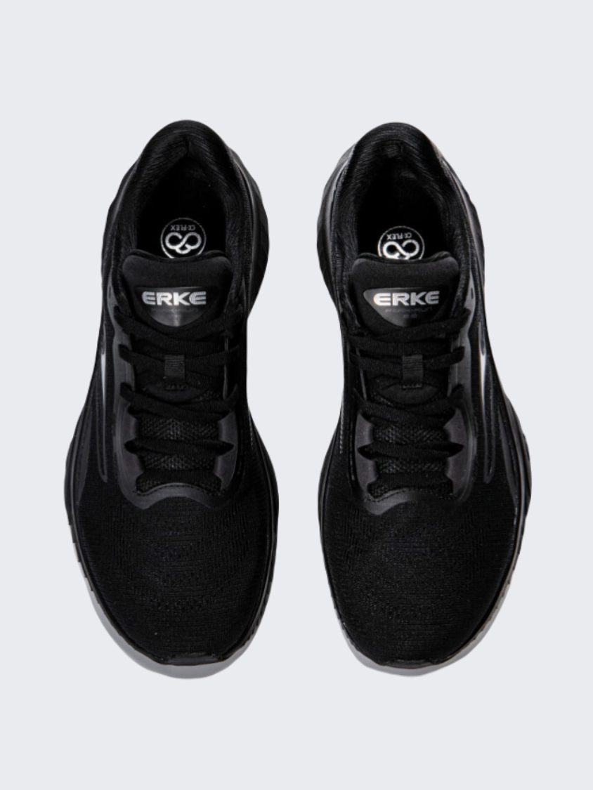 Flame Running Shoes Erke Stability Men Running Shoes Black/Grey