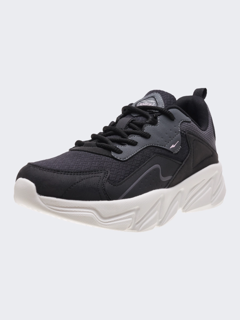 Erke Trendy Cross Women Training Shoes Black/Charcoal Nobull Training Shoes