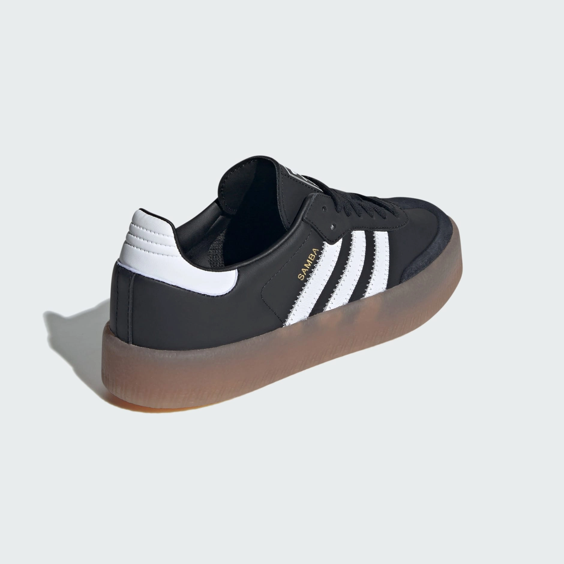 adidas Originals Sambae Core Black / Cloud White / Gold Metallic Convert Shoe Size To Adidas