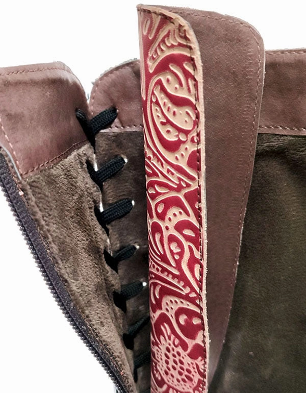 Ethnic Bohemian High Tube Handmade Boots 36-41 Aldo Boots