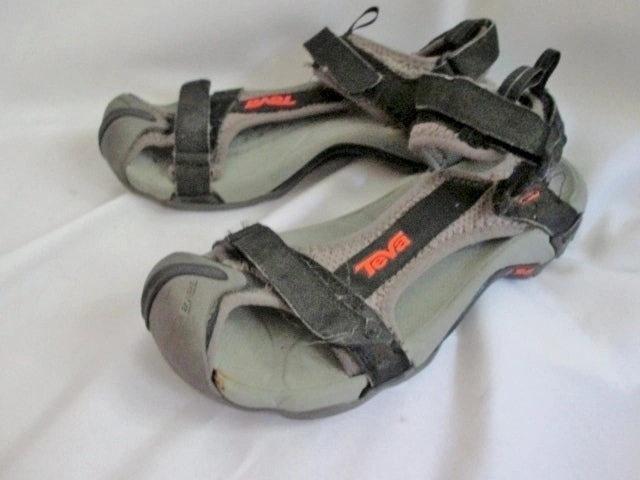 EUC Mens TEVA 6996 TOACHI RIVER SANDAL Water Aqua SHOE GRAY 10 Camping Outdoor Hiking Boots Near Me