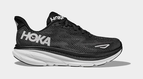 Difference Between The Clifton 9 Mens Running Shoes (Black/White)