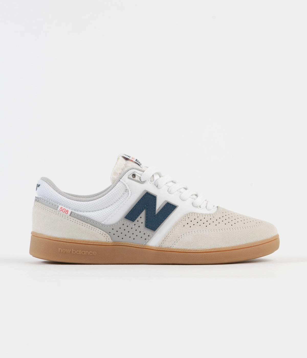 New Balance Jackets For Women New Balance Numeric 508 Brandon Westgate Shoes - White / Gum