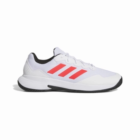 ADIDAS MENS GAMECOURT 2 TENNIS SHOES Adidas Shoes Leather