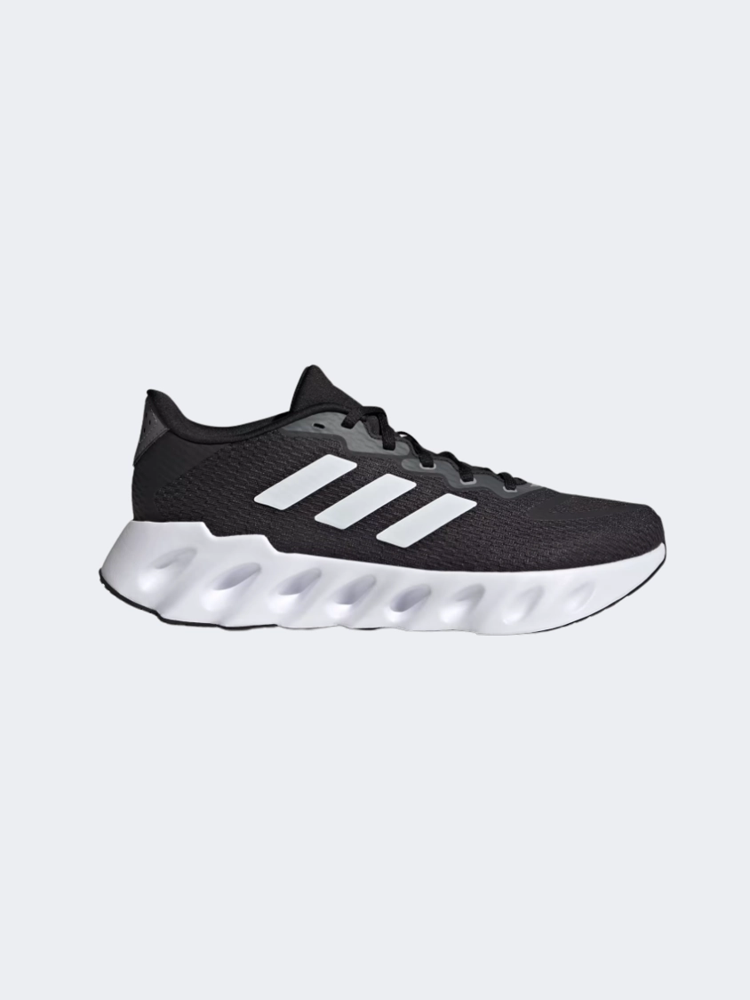 Adidas Switch Run Men Running Shoes Black/White/Silver Basketball Shoes By Adidas