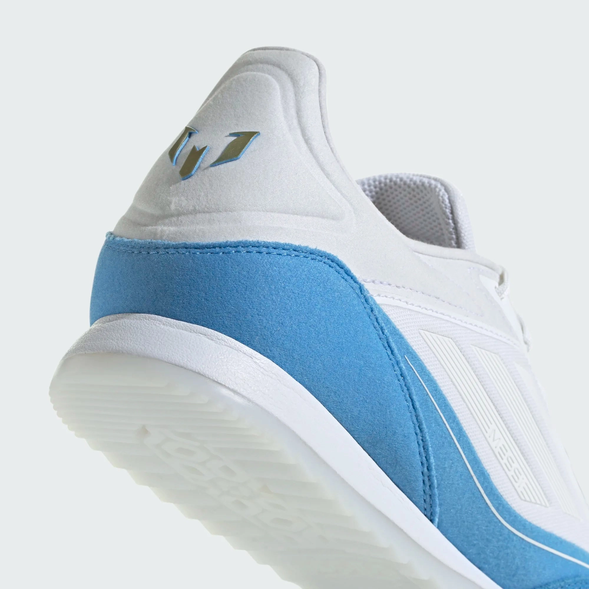 Adidas Pureboost 5 Running Shoes F50 FREESTYLE 24 MESSI FTWWHT/GOLDMT/BLUBRS