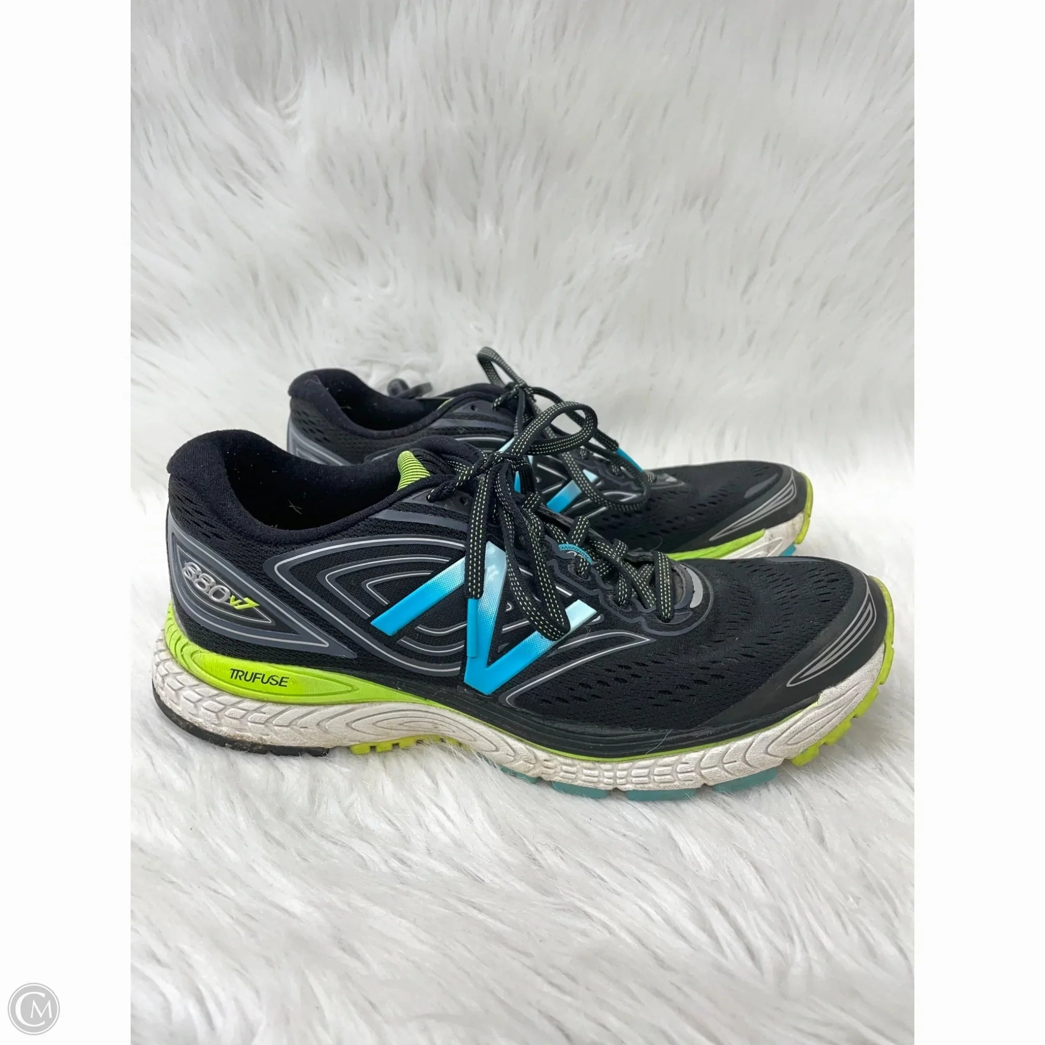 New Balance Shoes Black And Red Shoes Athletic By New Balance In Black & Green, Size: 9