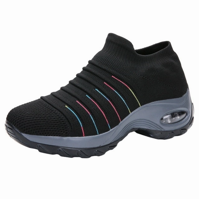 Fashion Mesh Sneakers For Women Lightweight Running Shoes Best Walking Shoes For Flat Feet And Supination