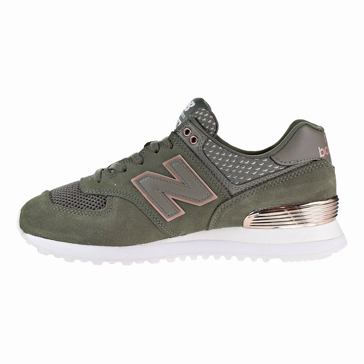 New Balance 574 All Day Rose Womens's Shoes Olive New Balance 9060 Cream Beige