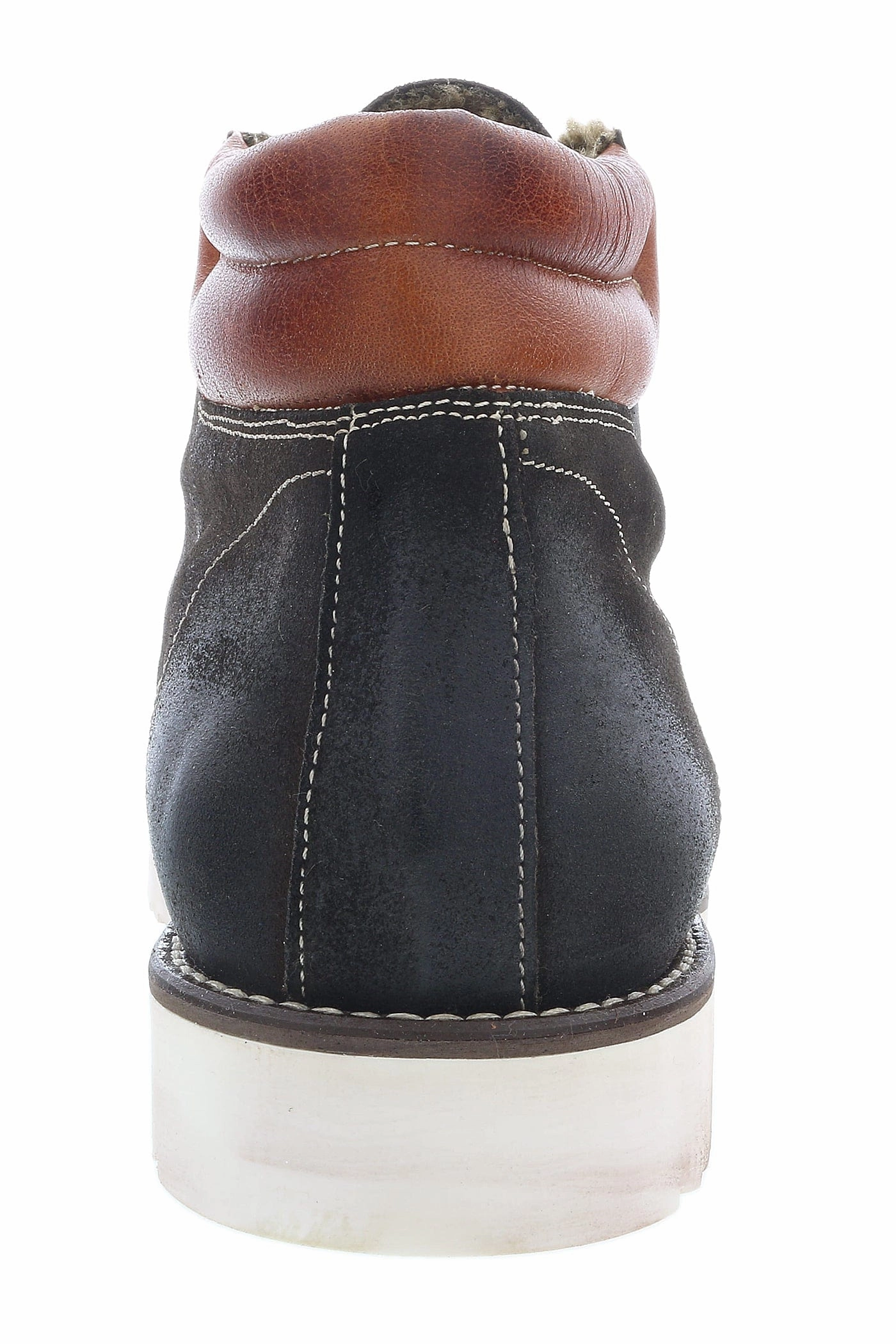 Boots And Socks DANIELA FARGION Dark Brown Suede Reinforced Lace Up Ankle Boots-