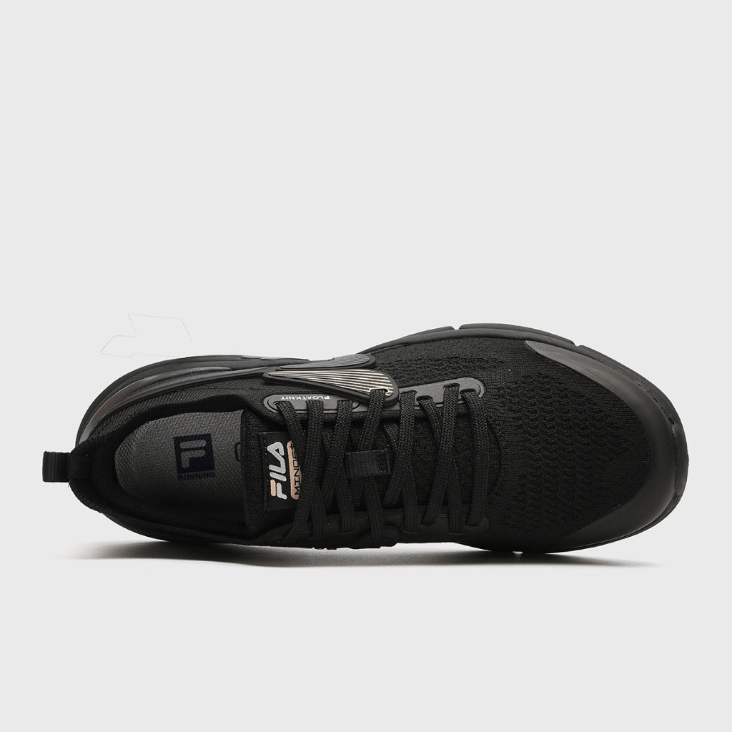 FILA CORE Women's MIND 6  ATHLETICS SPORT PERFORMANCE Sneakers in Black Cloudswift Running Shoes