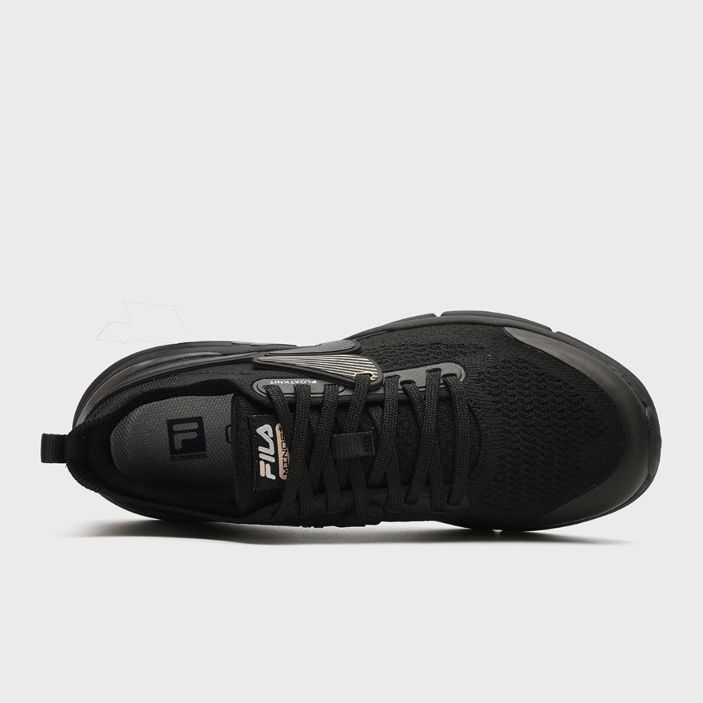 Flat Running Shoes FILA CORE Women's MIND 6  ATHLETICS SPORT PERFORMANCE Sneakers in Black
