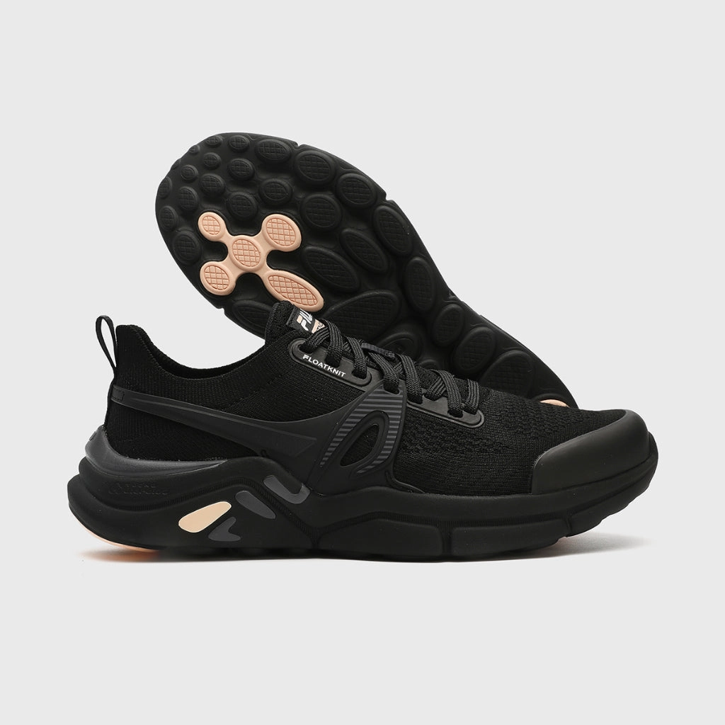 FILA CORE Women's MIND 6  ATHLETICS SPORT PERFORMANCE Sneakers in Black Athletic Spikes Running Shoes