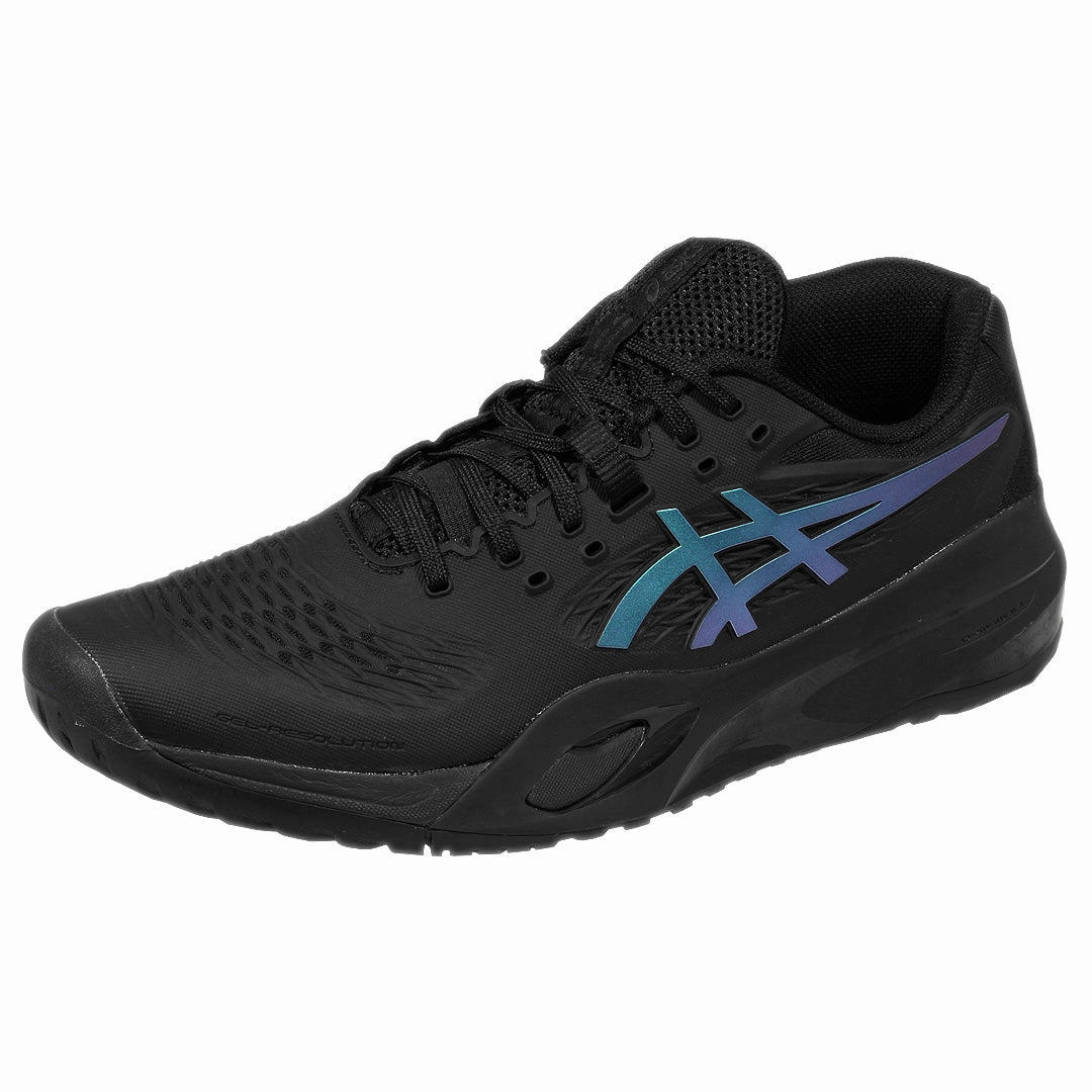 Asics Men's Gel-Resolution X Night Energy - Black/Prism Blue Asics Duomax Running Shoes