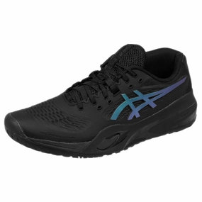Asics Men's Gel-Resolution X Night Energy - Black/Prism Blue Shoe Asics