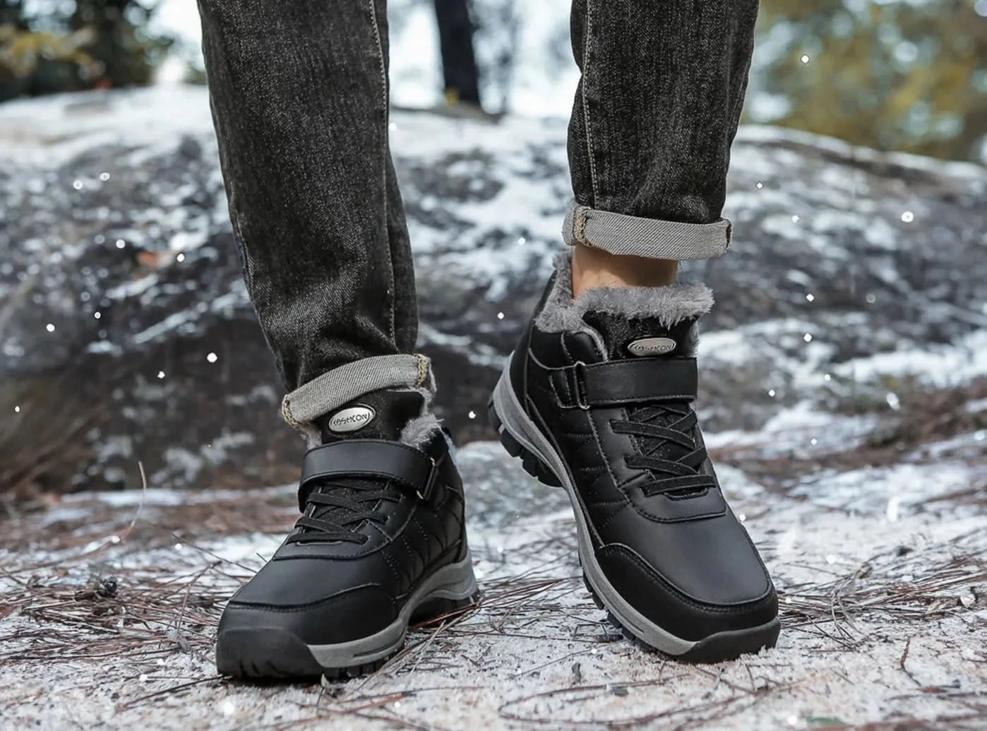 5 Finger Hiking Shoes FitVille Women's Snow Boots